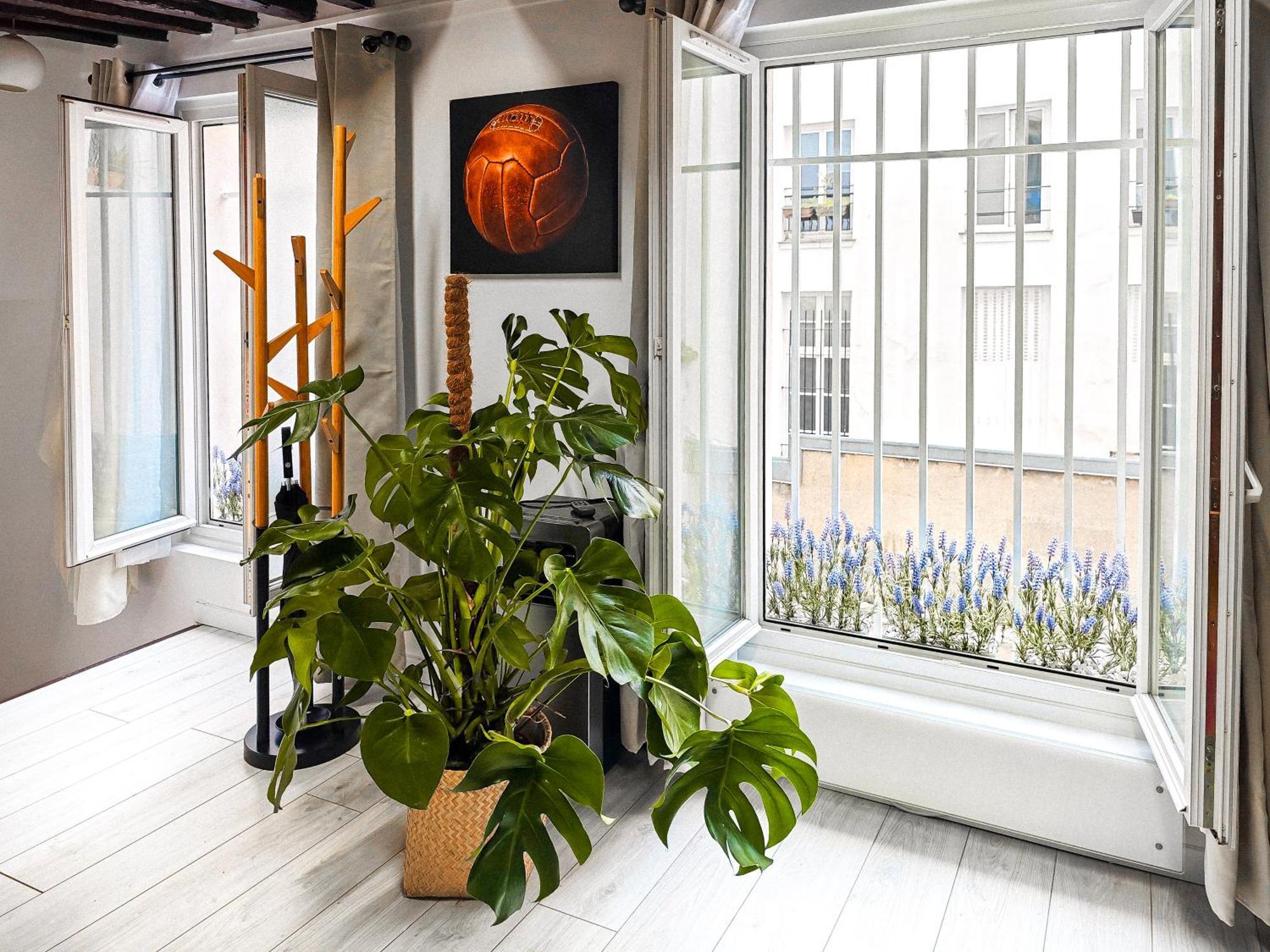 Appartamento Rustic Charm&dreamhome 40m2 In The Heart Of Paris, Near Pompidou And Notre-dame, Subway 4,8,9 Honeymoon Favourite Parigi