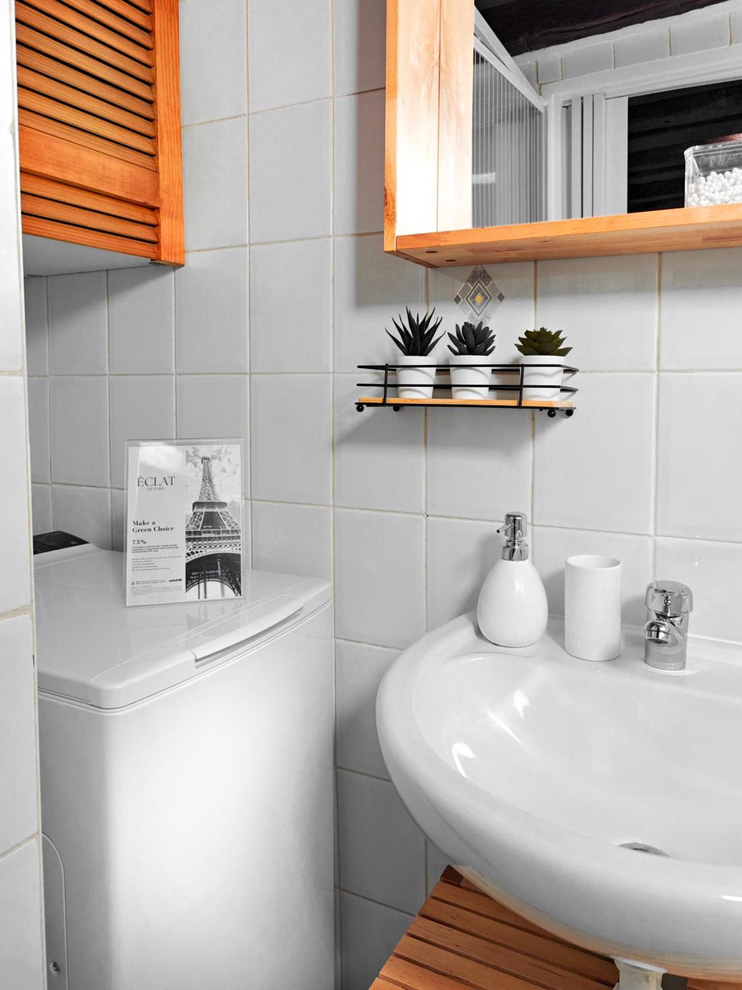 Appartamento Rustic Charm&dreamhome 40m2 In The Heart Of Paris, Near Pompidou And Notre-dame, Subway 4,8,9 Honeymoon Favourite Parigi